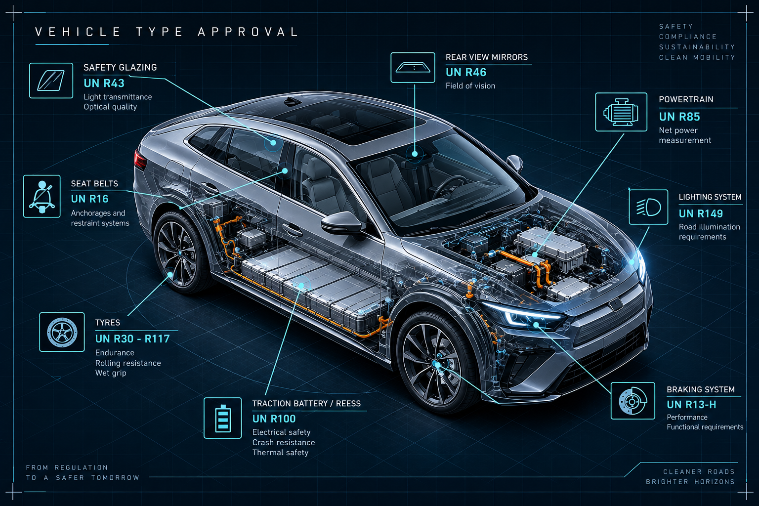 M1 passenger car technical view